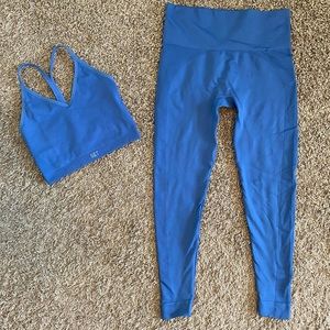Ribbed Set Active Matching Set - V Tank & Seamless Bottoms